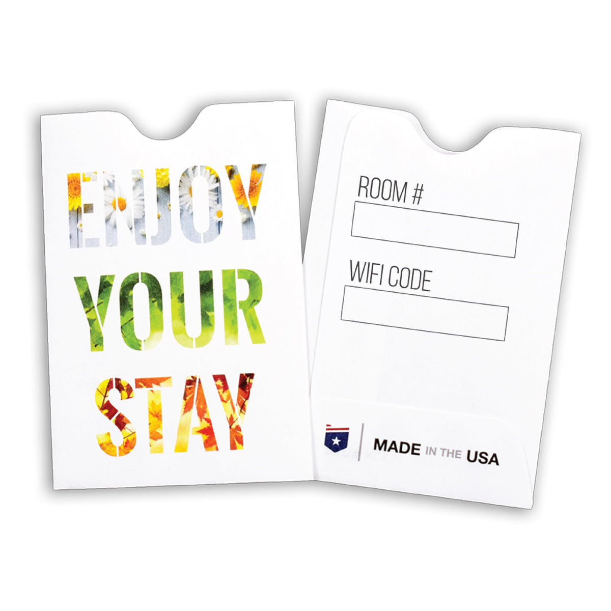 Guardian Key Card Holder Sleeves, Pack of 500 Small Envelopes for Hotel Key Cards, Gift Cards