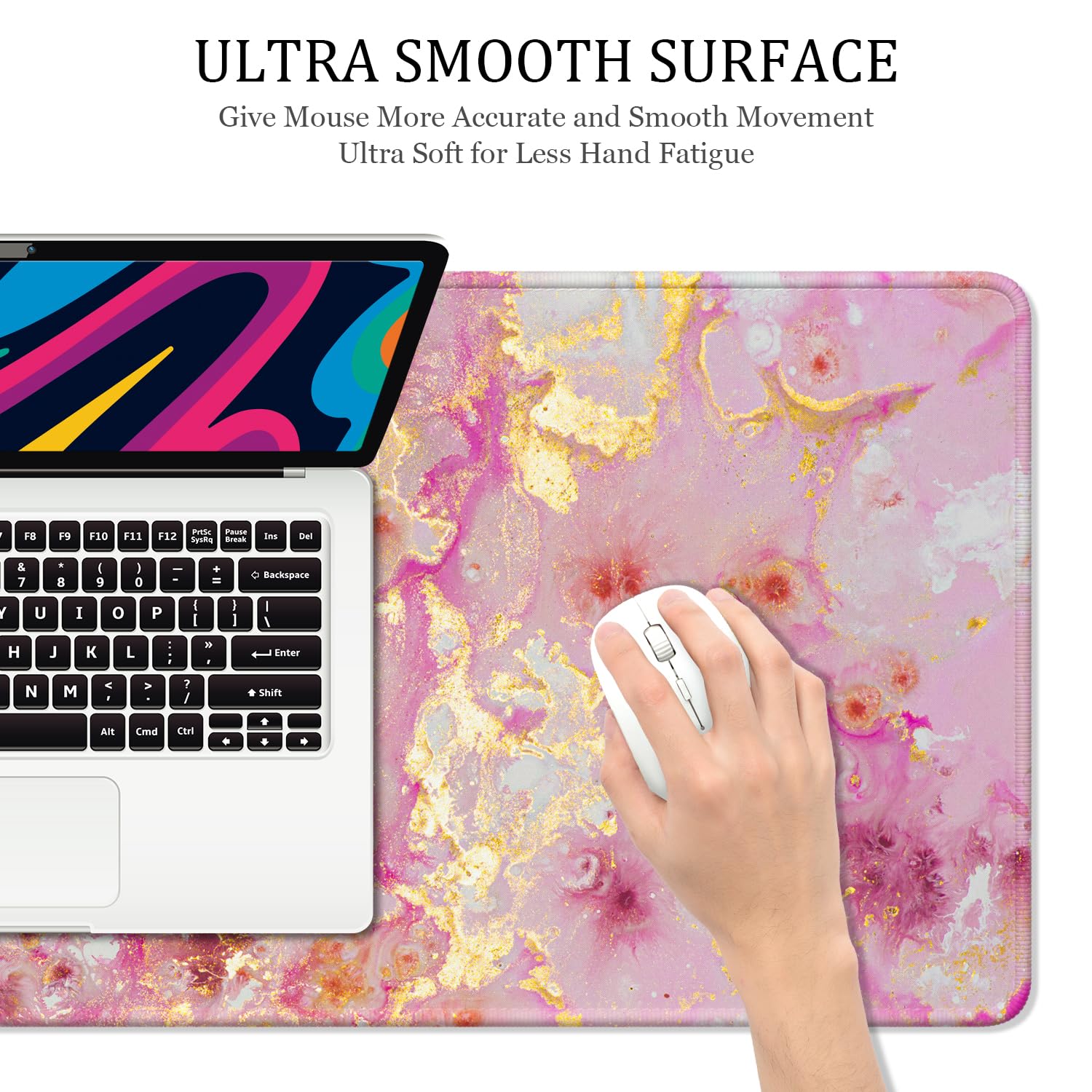 Desk Mat, 32" x 16" XXL Extended Large Gaming Mouse Pad, Desktop Decor Desk Pad, Cute Men Women