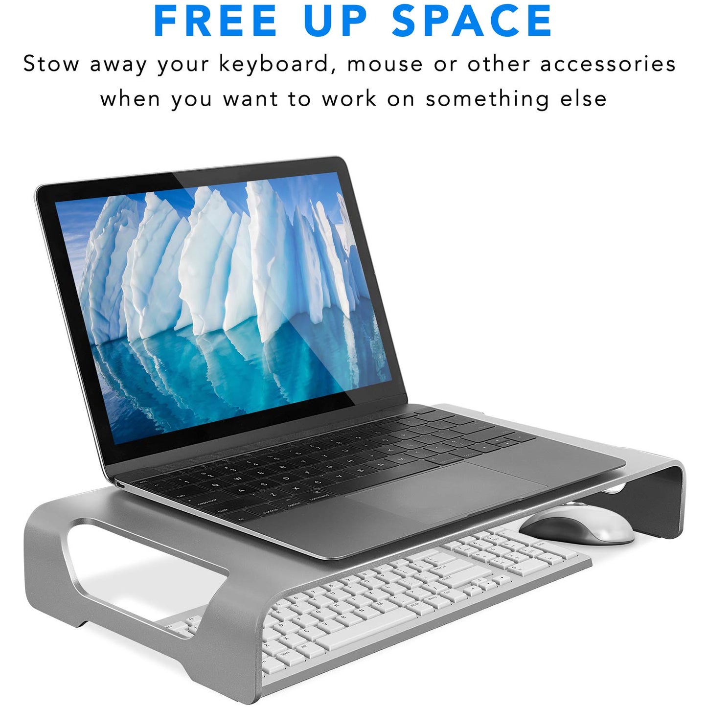 Mount-It! Aluminum 15.7" Monitor Stand for iMac