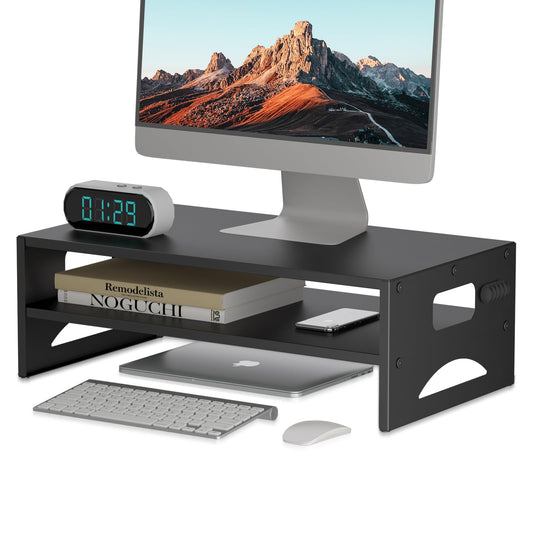 Pholiten 2-Tier Monitor Stand Riser for desk