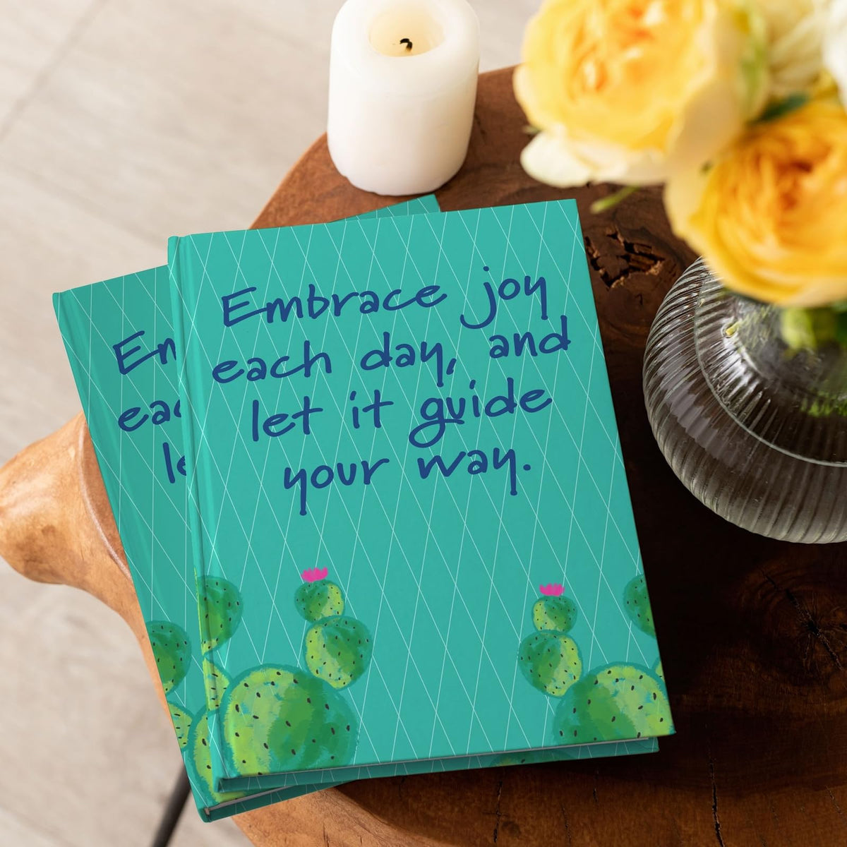 Paper Junkie 8 Pack Inspirational Notebooks with Motivational Quotes Bulk, 5x8 Lined Journals for