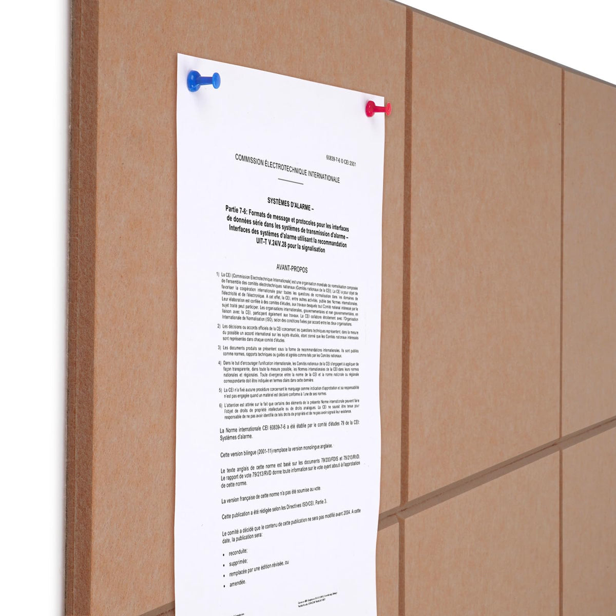 48" x 36" Large Felt Bulletin Board & Cork Board Alternative, Mauvey Pink