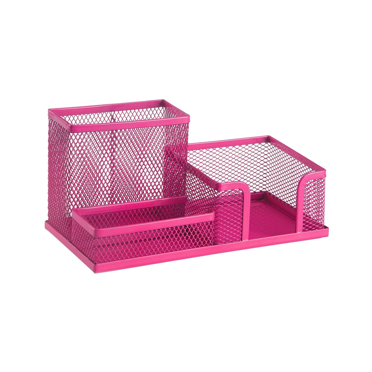 Leviatan Desk Organizer | Metal Desk Organizer | Office Pen Holder | Desk Organizer with Mesh Note