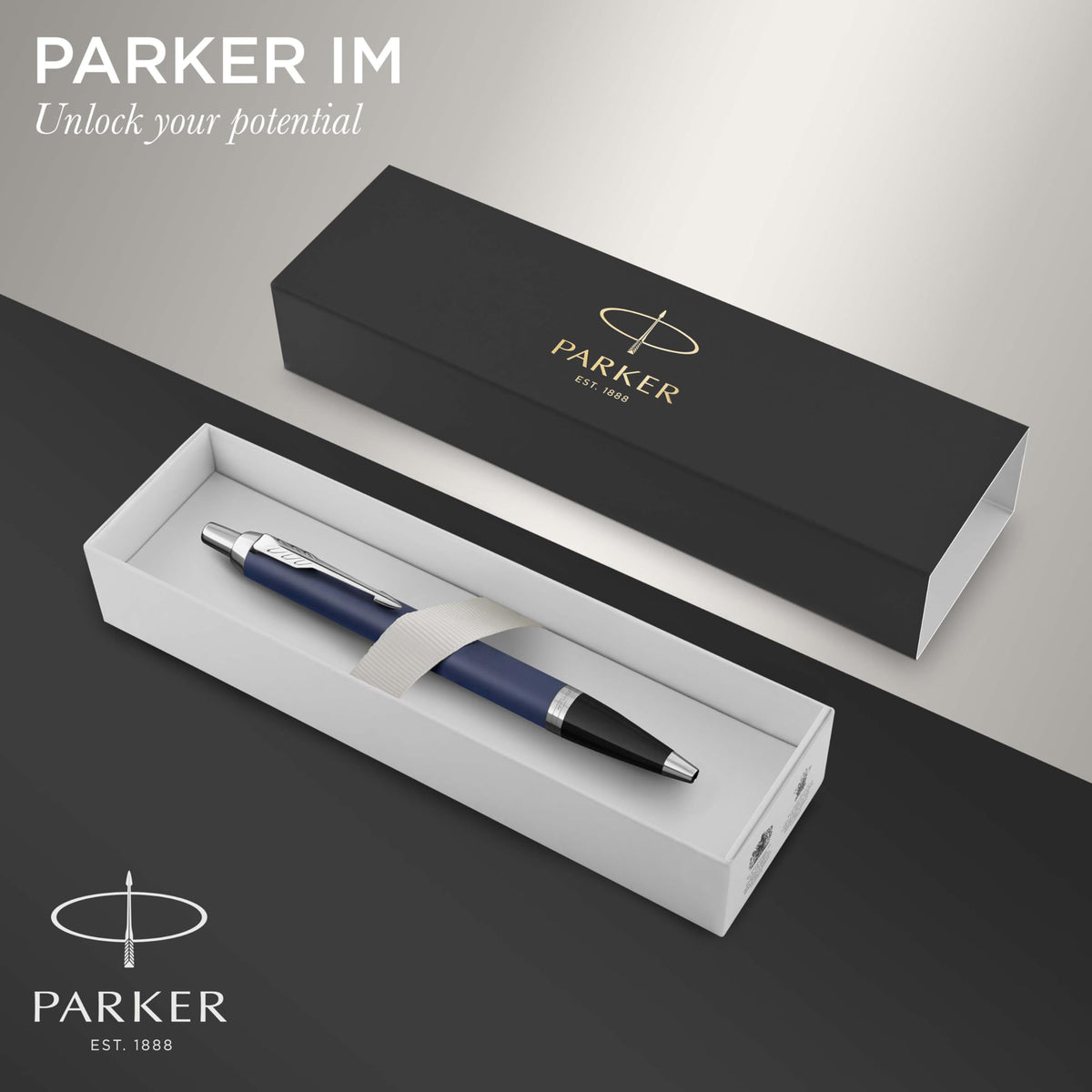 Parker IM Medium Hardness tip Pen, multicolor