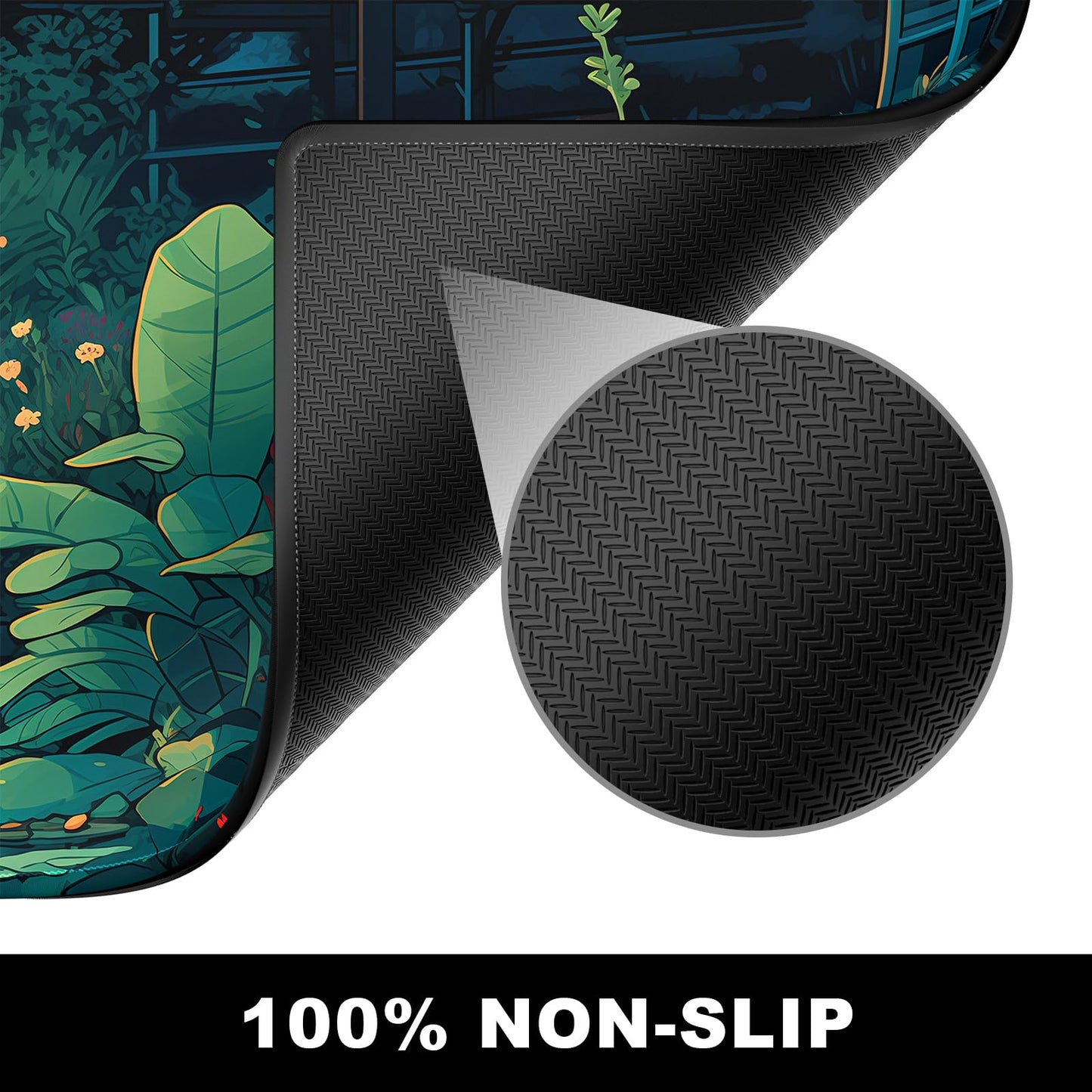 BOSOBO Large Mouse Pad, Desk Pad, XXL XL Extended Gaming Mouse Pad, Desk Mat for Office & Home