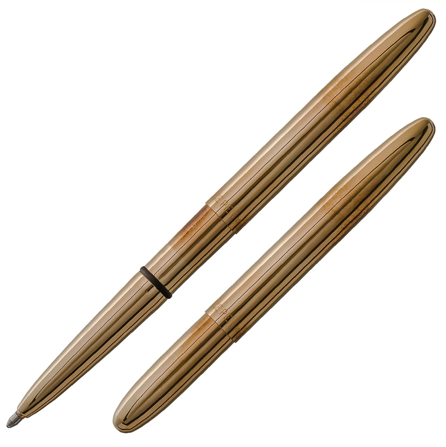 Fisher Space Pen Brass Alloy Pressurized Ballpoint Bullet Pen, Gift Box