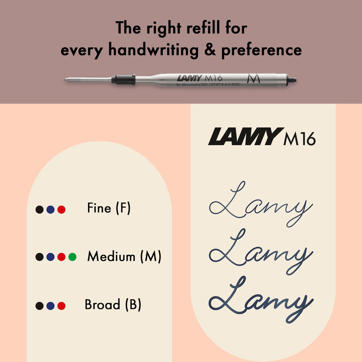 Lamy noto burgundy ballpoint pen - purist ballpoint pen with triangular plastic barrel - clip