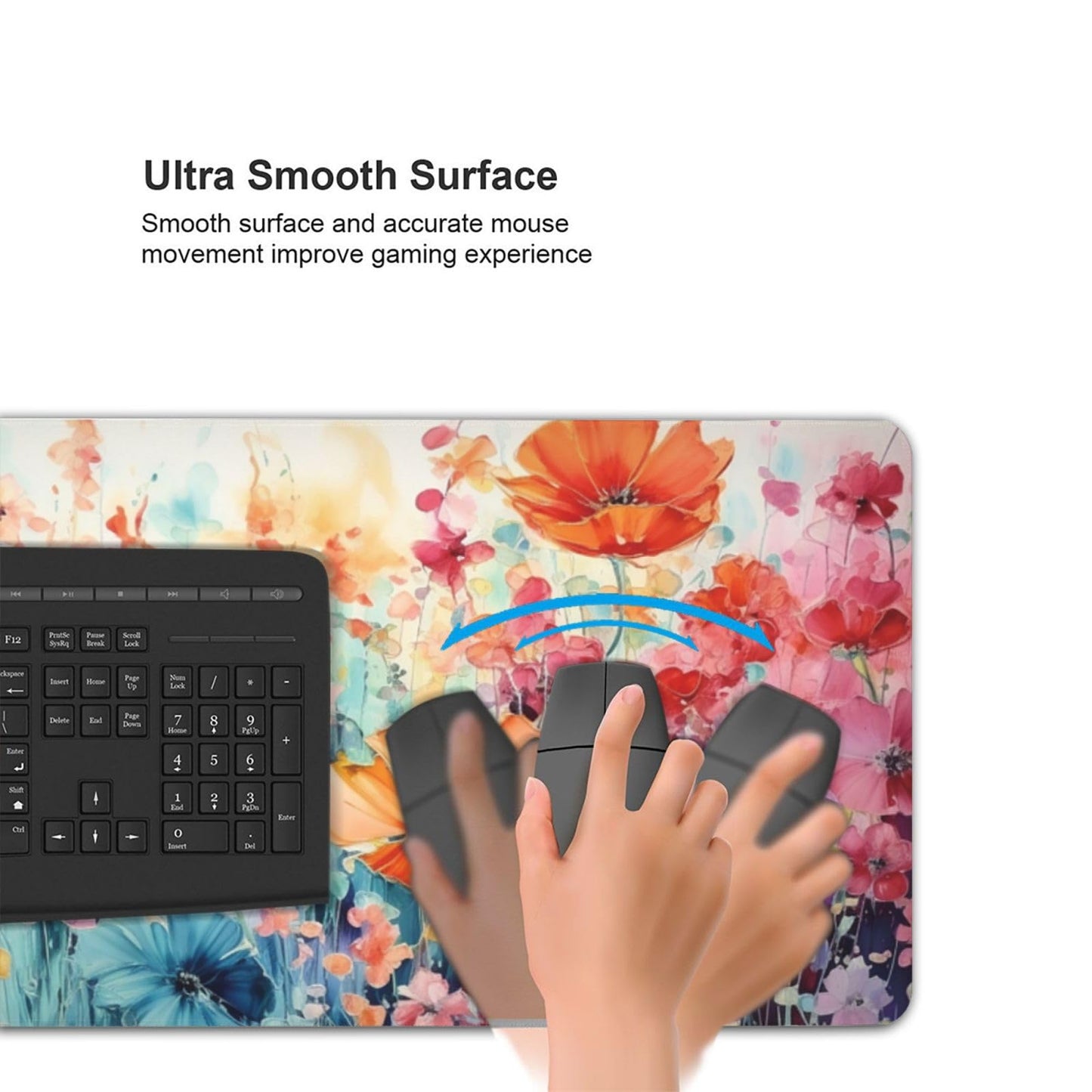 35.4 x 15.7 in, Waterproof XXL Large Mouse Pad for Desk, Extended Keyboard Mouse Mat for Computer