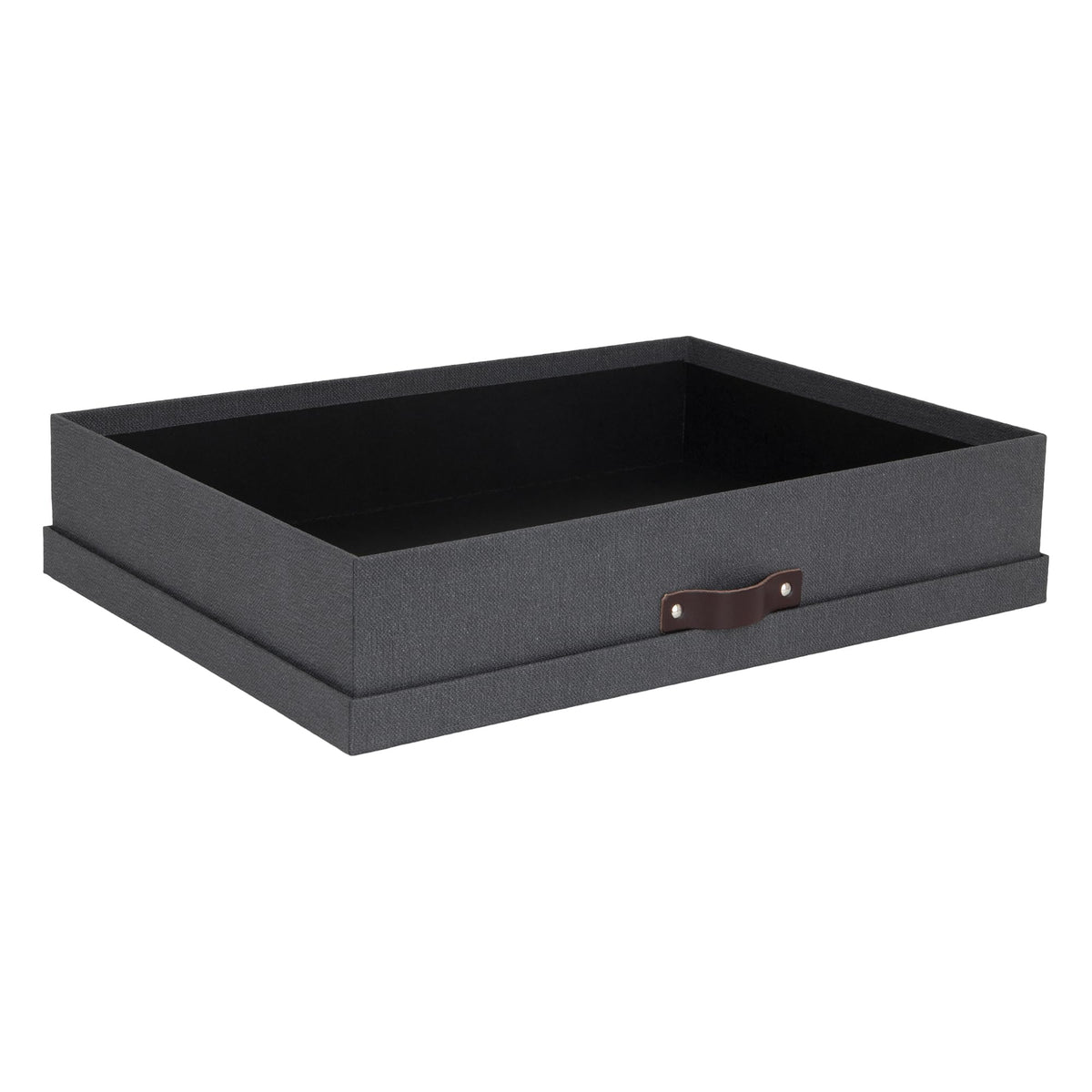 Bigso Sverker Fiberboard Legal/Art Storage Box - Scrapbook Storage Box for Papers, Photos, and More