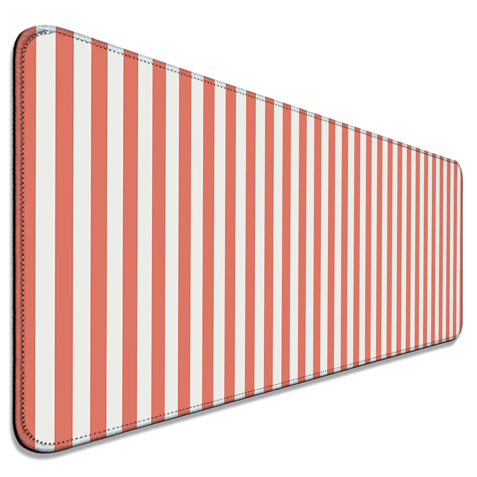 AYKDTFN Stripe Gaming Mouse Pad, XL Extended Non-Slip Desk Mat, 31.5x11.8in（TW10）
