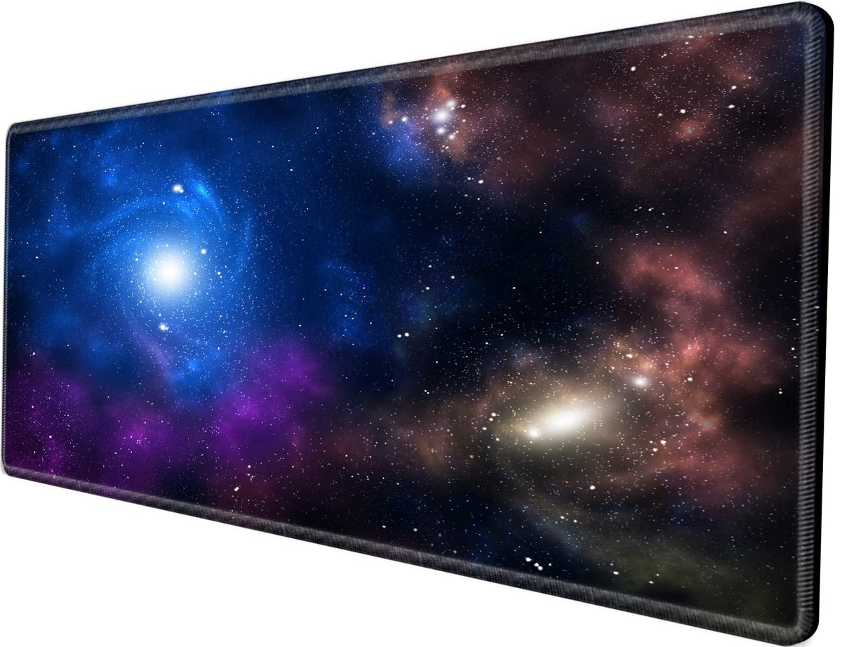 Gaming Mouse Pad 48x24 XXXL Desk Mat Extra Large Extended Mousepad Giant Desk Pad 3XL Galaxy Huge