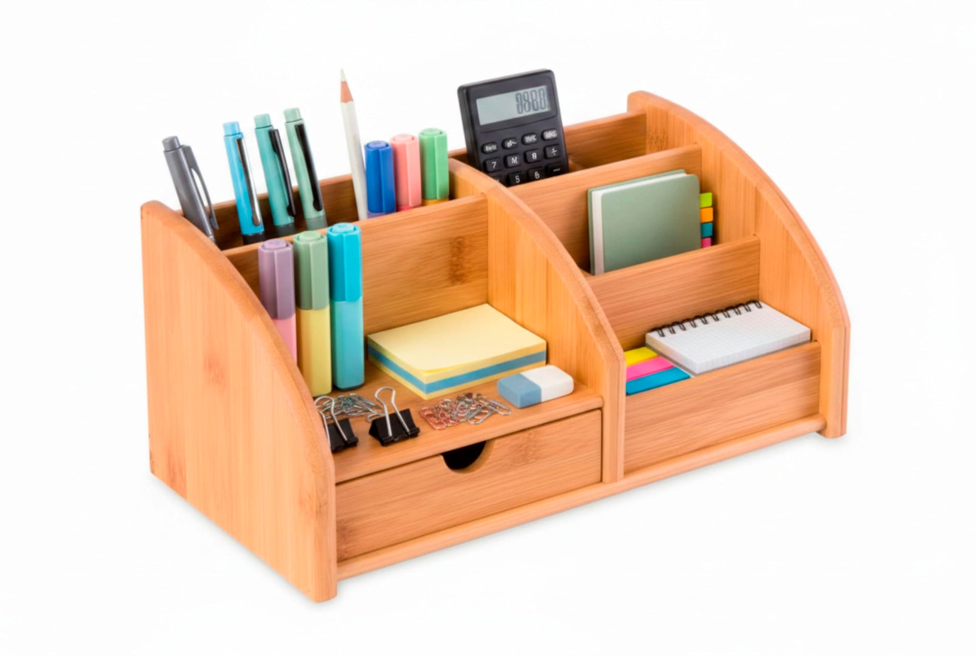 OSCO Bamboo Desk Organiser