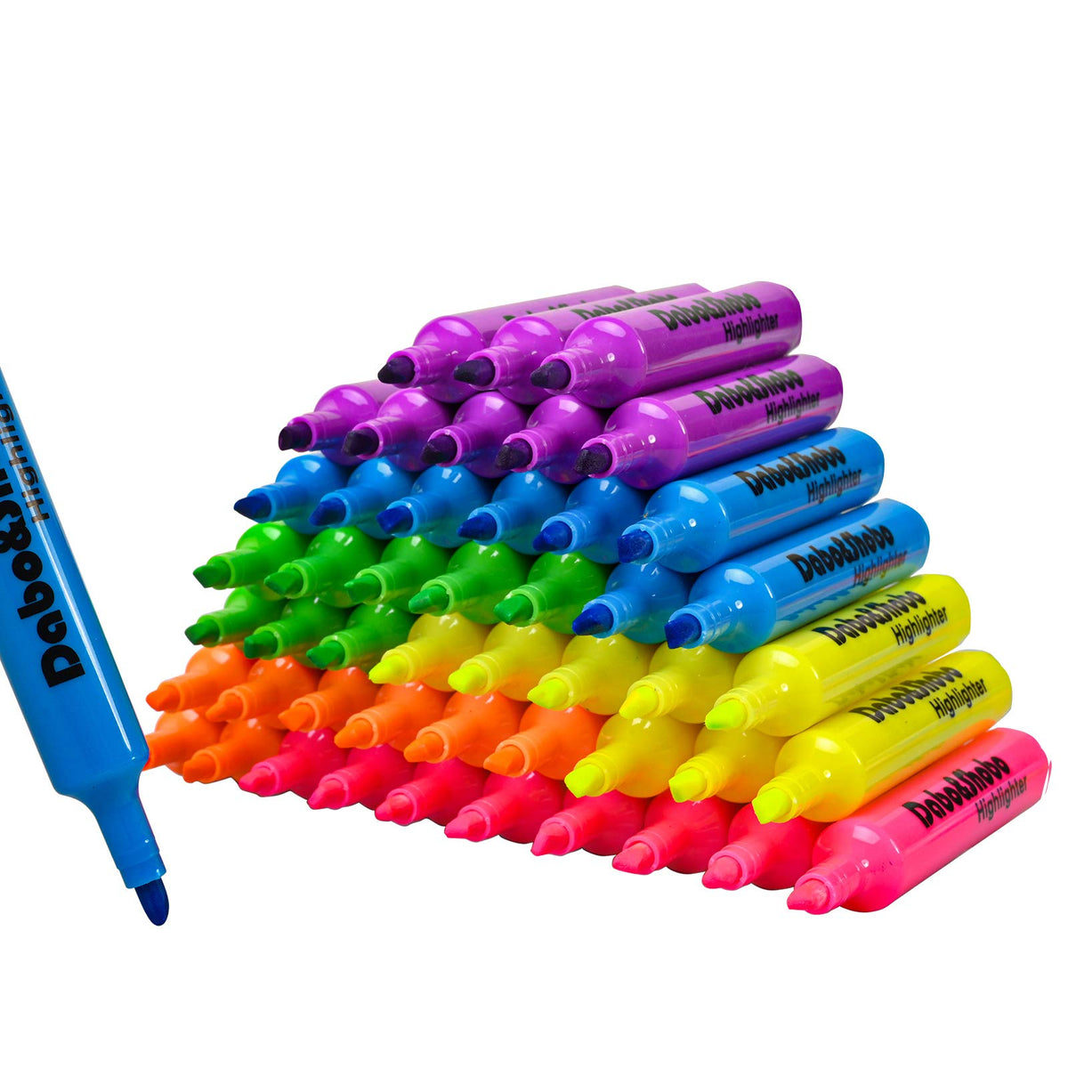 Dabo & Shobo Highlighters Set of 48,Colored Markers And Beautiful Combination Set Liquid Ink Fast