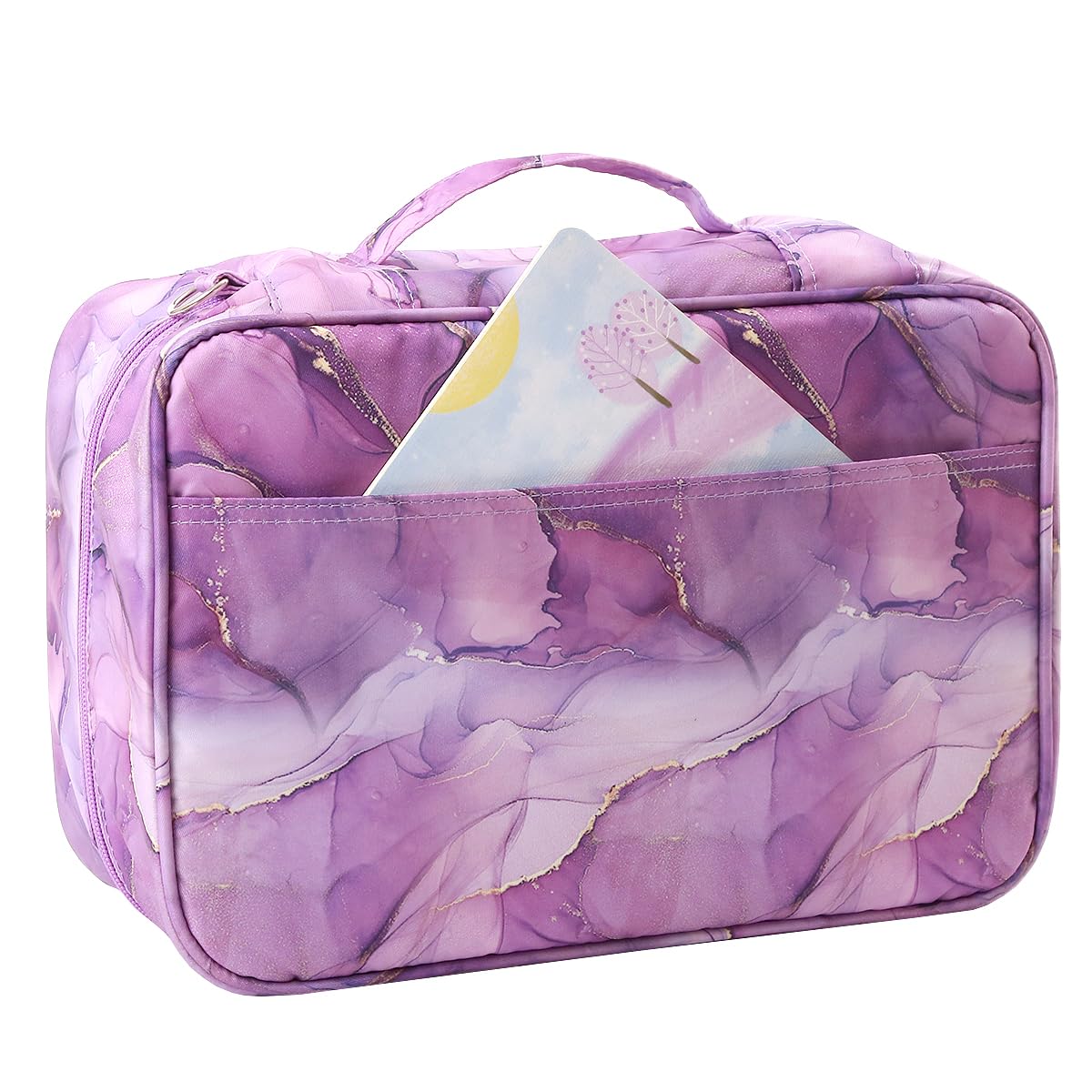 Lbxgap 420 Slots Colored Pencil Case w/Handle & Shoulder Strap