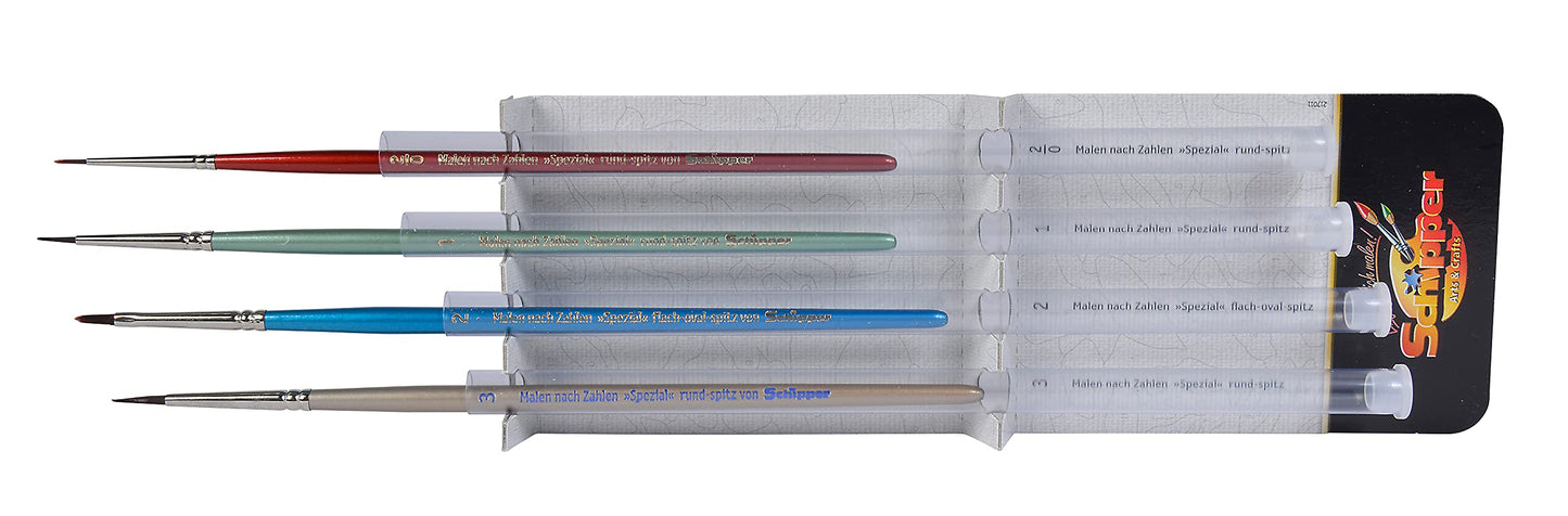 Schipper 605020536 4 Paint Brushes