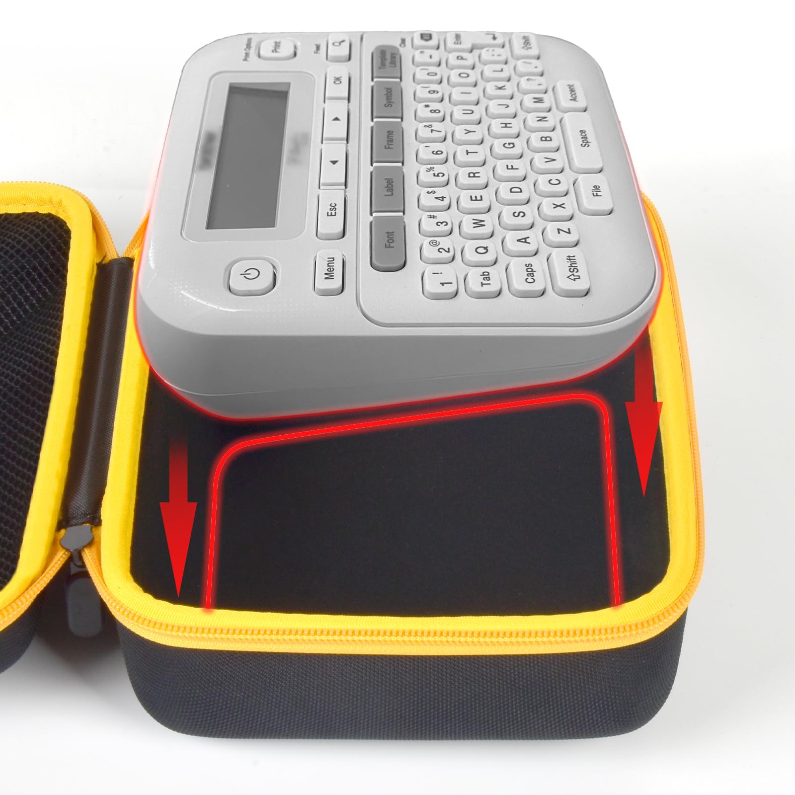 GWCASE Label Maker Case for Brother P-Touch PT-D220/ PT-D210, Box Only