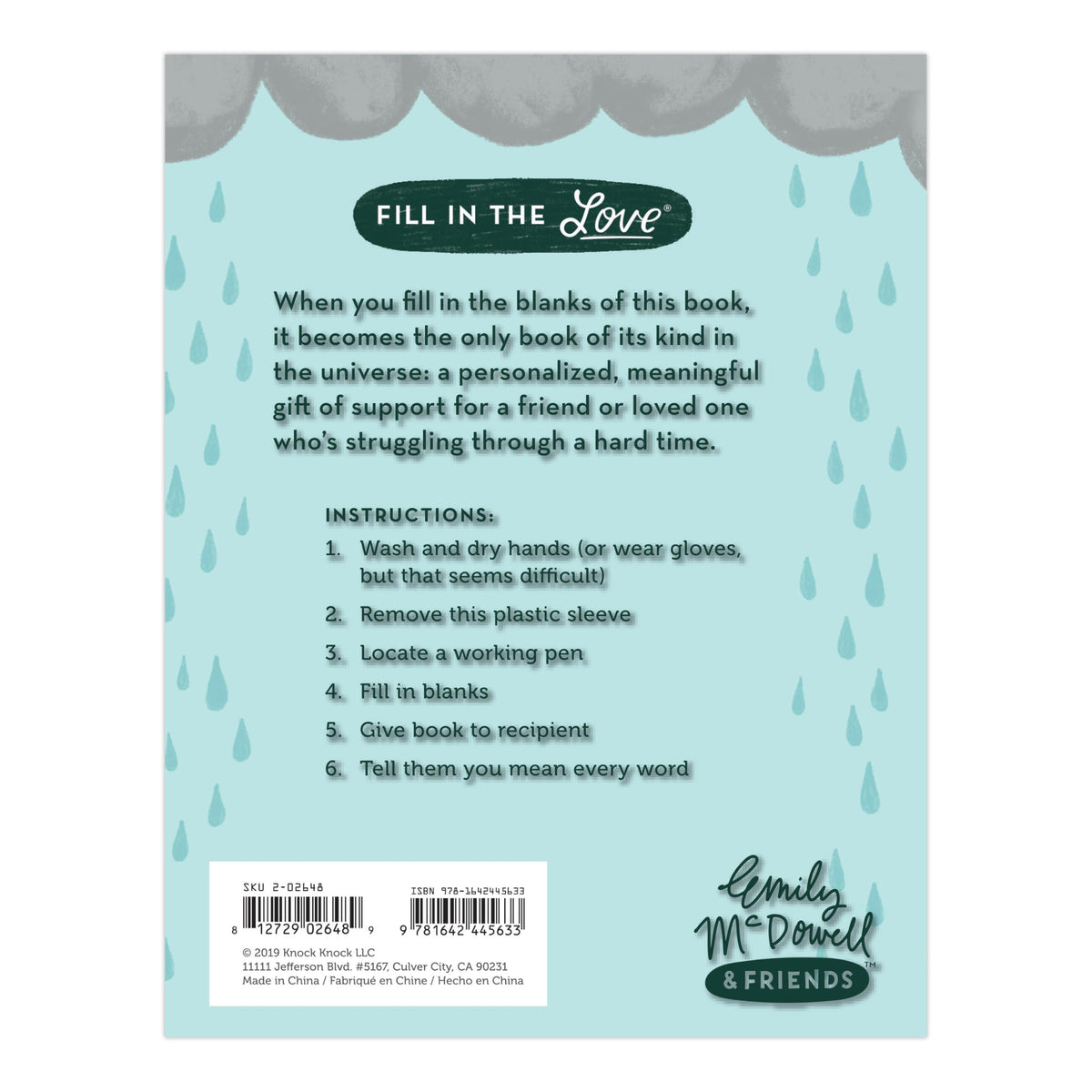 Em & Friends Feels Terrible Fill in the Love Book (Em & Friends Fill in the Love Books)