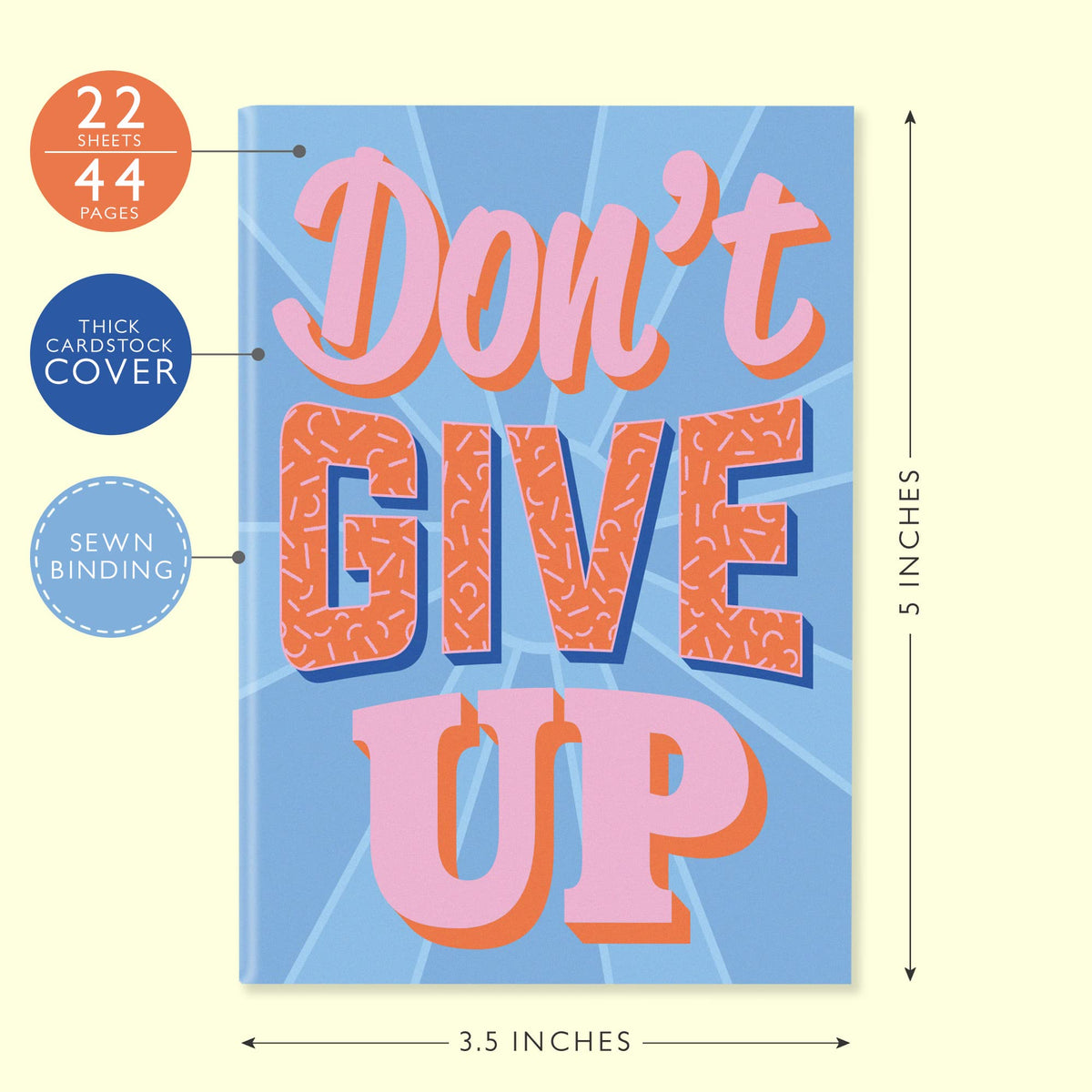 Sweetzer & Orange Inspirational Notebook Set. 24 Journal Notebooks for Women and Kids. 3.5 x 5”