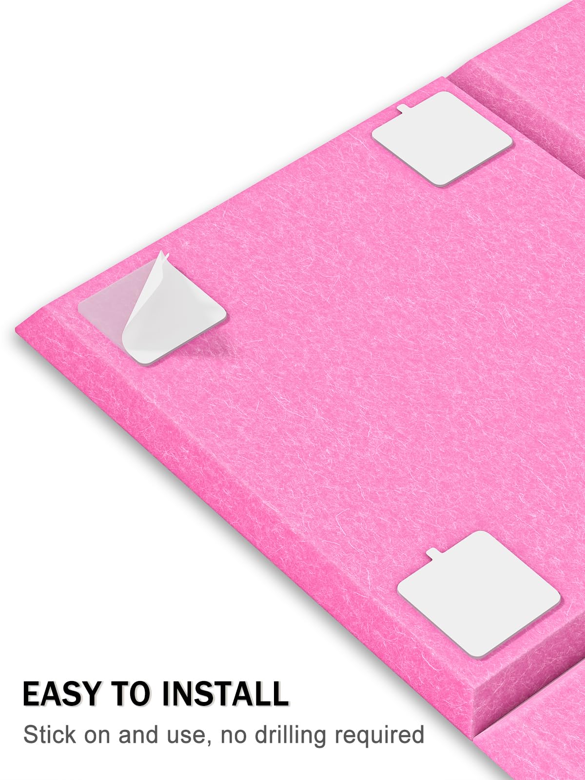 Hsurbtra Cork Board for Wall 24 x 18 Inch, 6 Pack Felt Bulletin Notice Board with Pushpins for