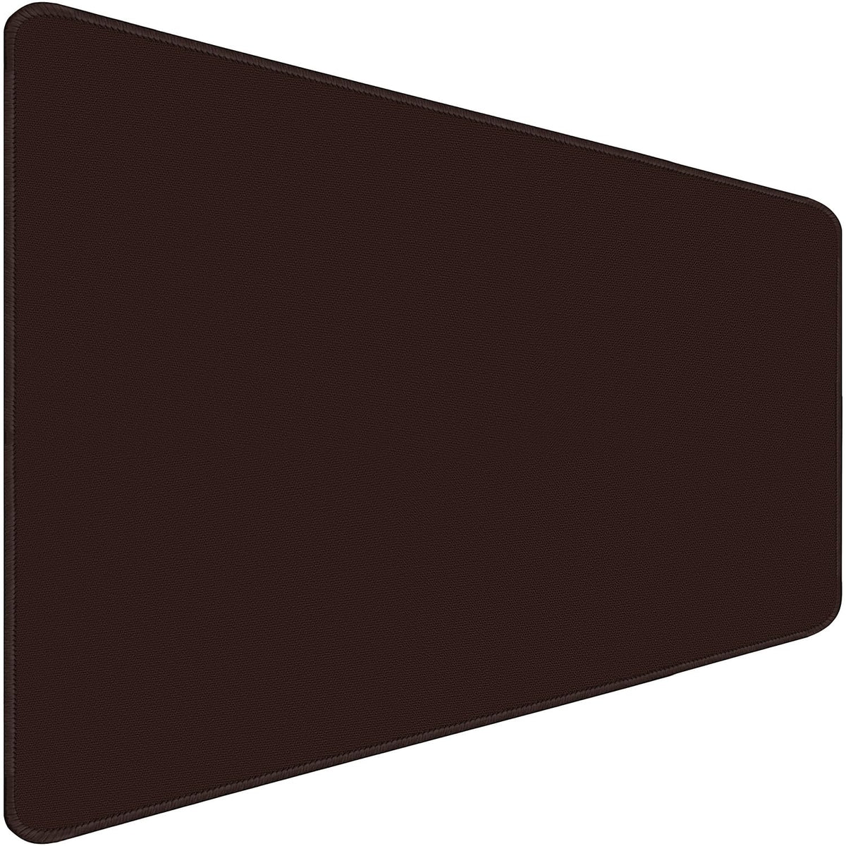 31.5" x 15.7" Waterproof Fabric Mouse Mat, Rubber Anti-Slip Base, Brown