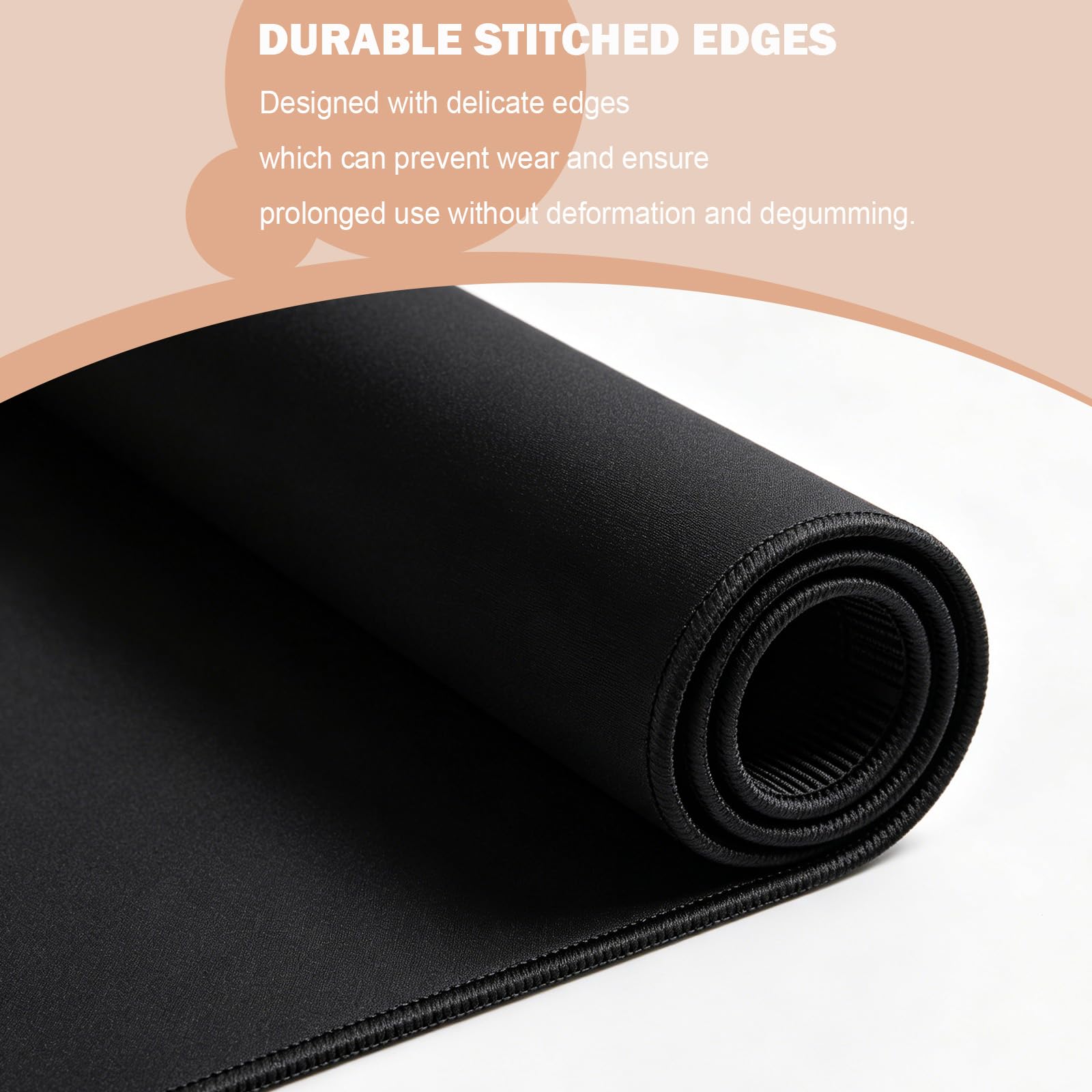 AYKDTFN Cloud and Star Large Mouse Pad & Desk Mat for Gaming, Office & Home