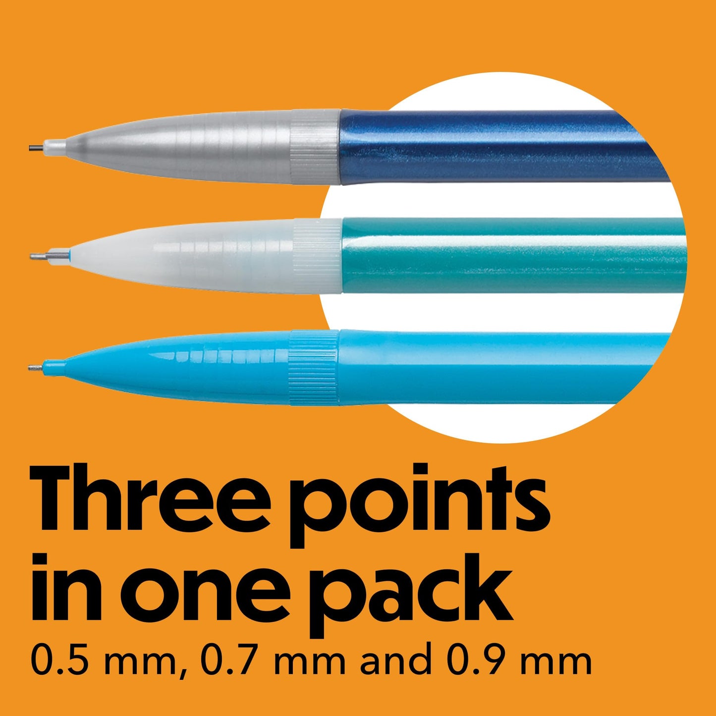 BIC Mechanical Pencil Variety Pack, Number 2 Mechanical Pencils With Erasers, Fine Point (0.5mm)
