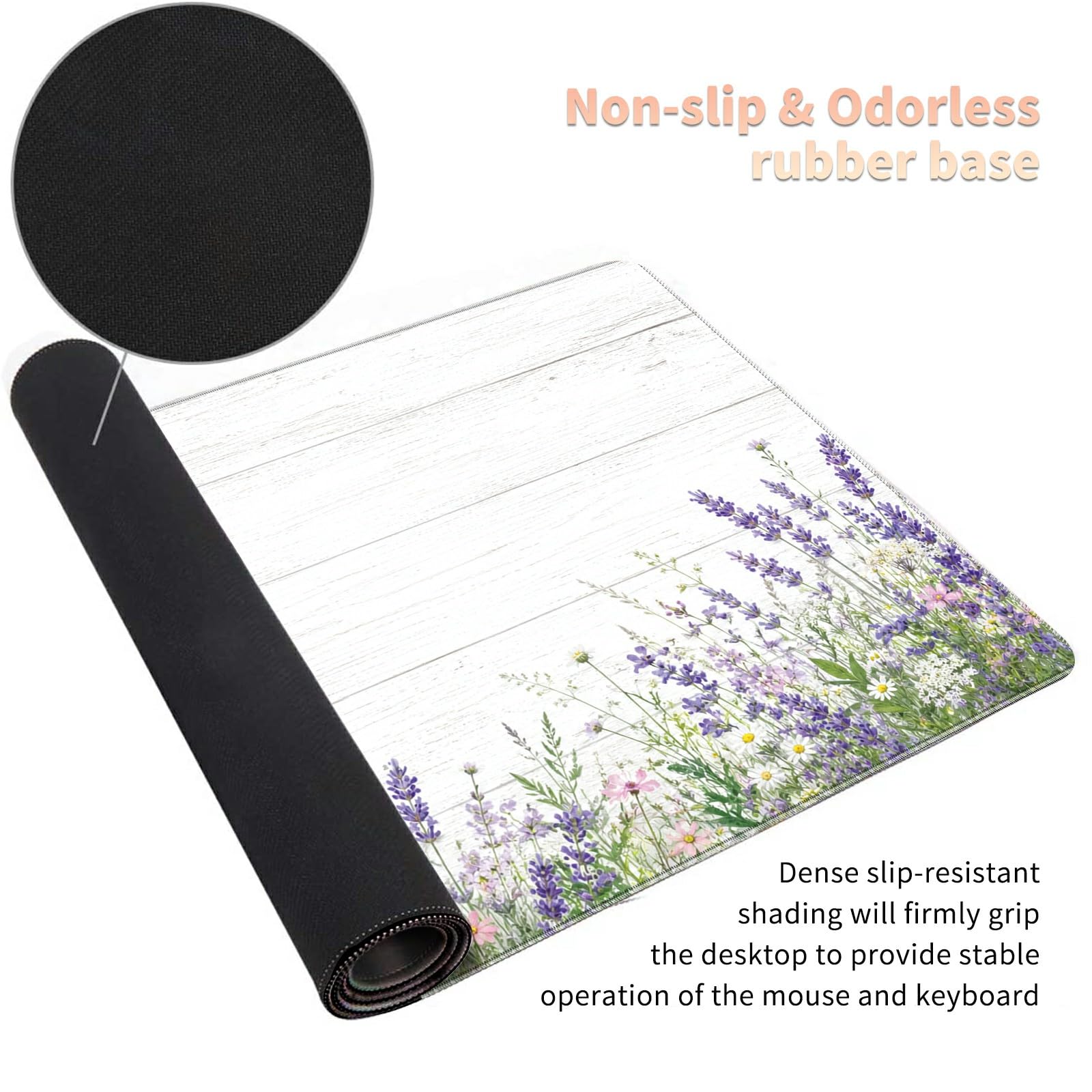 Desk Mat Large Gaming Mouse Pad + Coaster