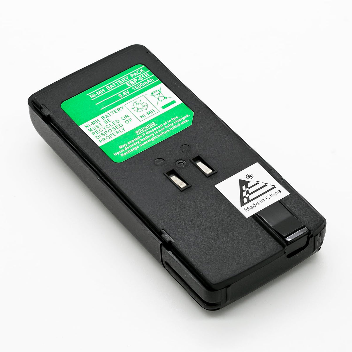 ExpertPower® 9.6V 1500mAh NiMH Replacement Battery for Alinco EBP-48, EBP-48N, EBP-51, EBP-51N