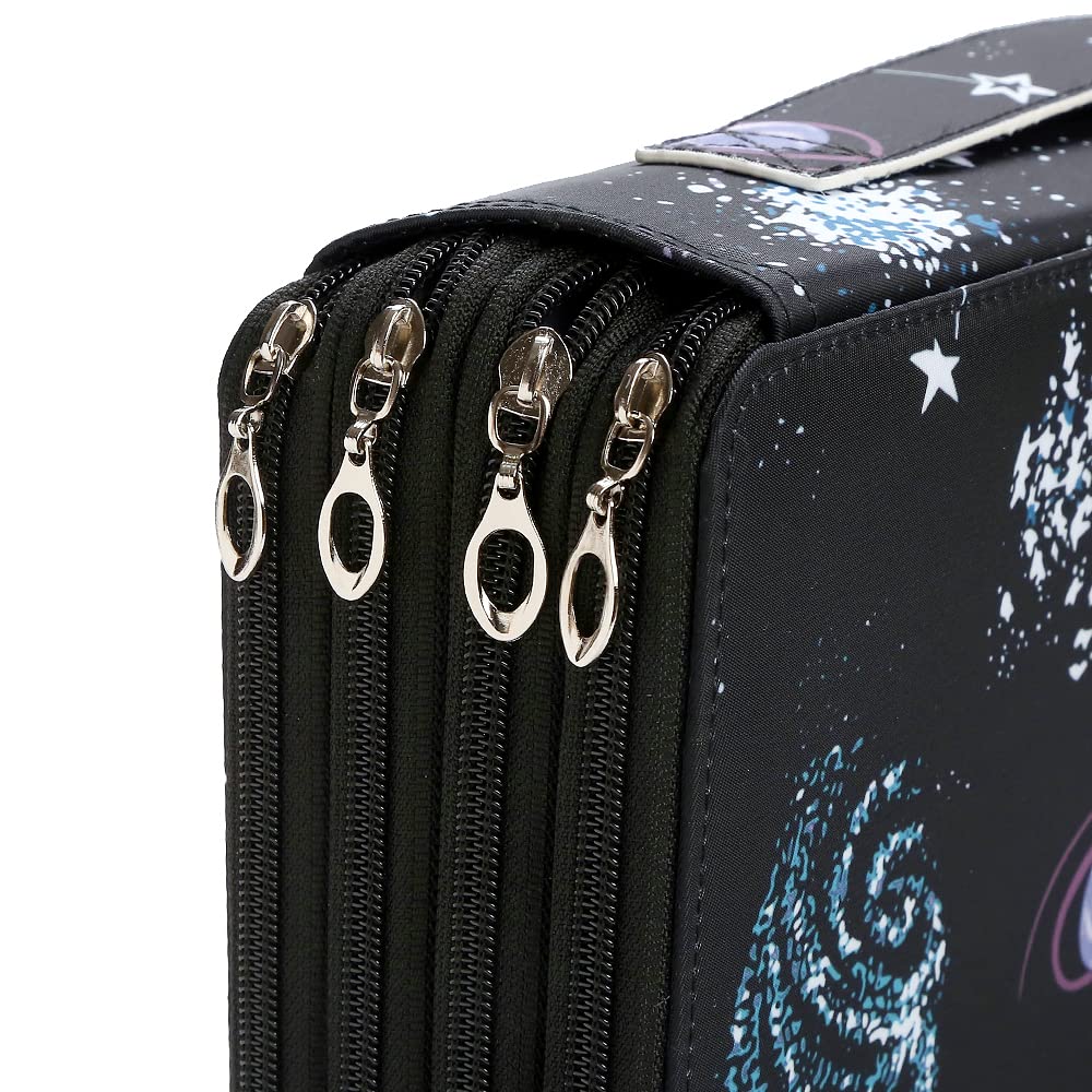 Lbxgap 300 Slots Colored Pencil Case Organizer, 4 Layer Bag