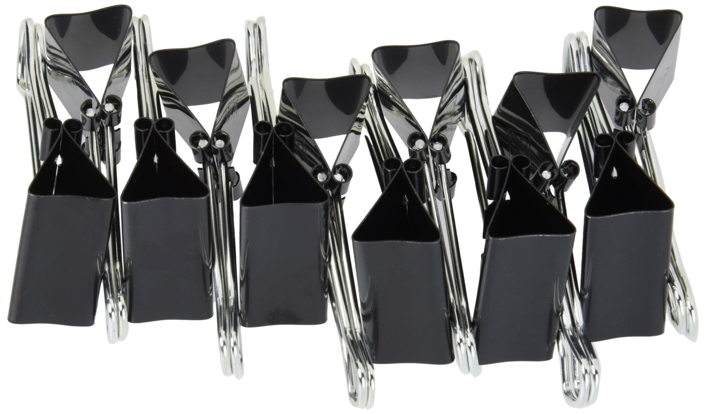 Wedo 6421432 32 mm Fold Back Clip (Pack of 12)