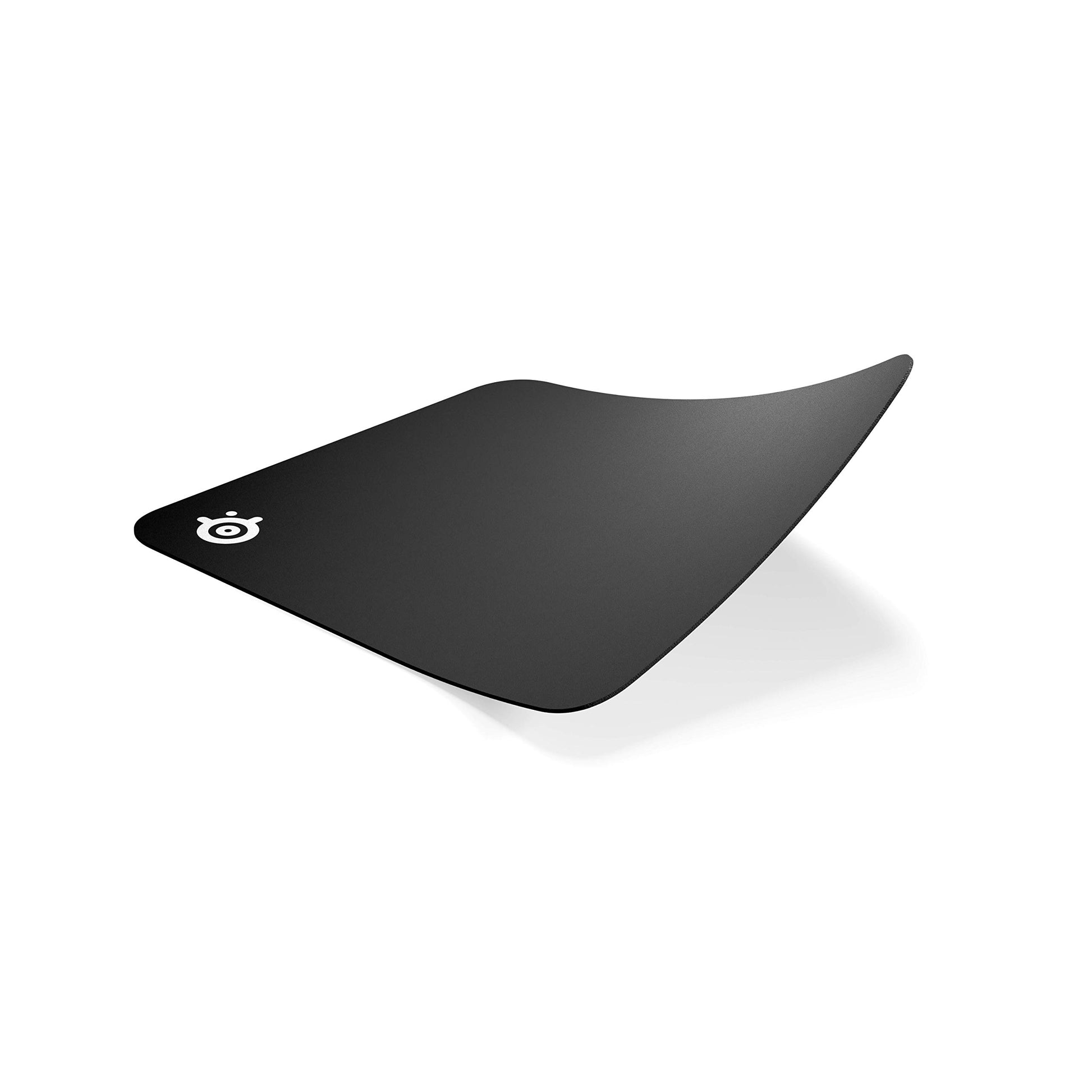 SteelSeries QcK Gaming Mouse Pad - Medium Thick Cloth - Peak Tracking and Stability - Black
