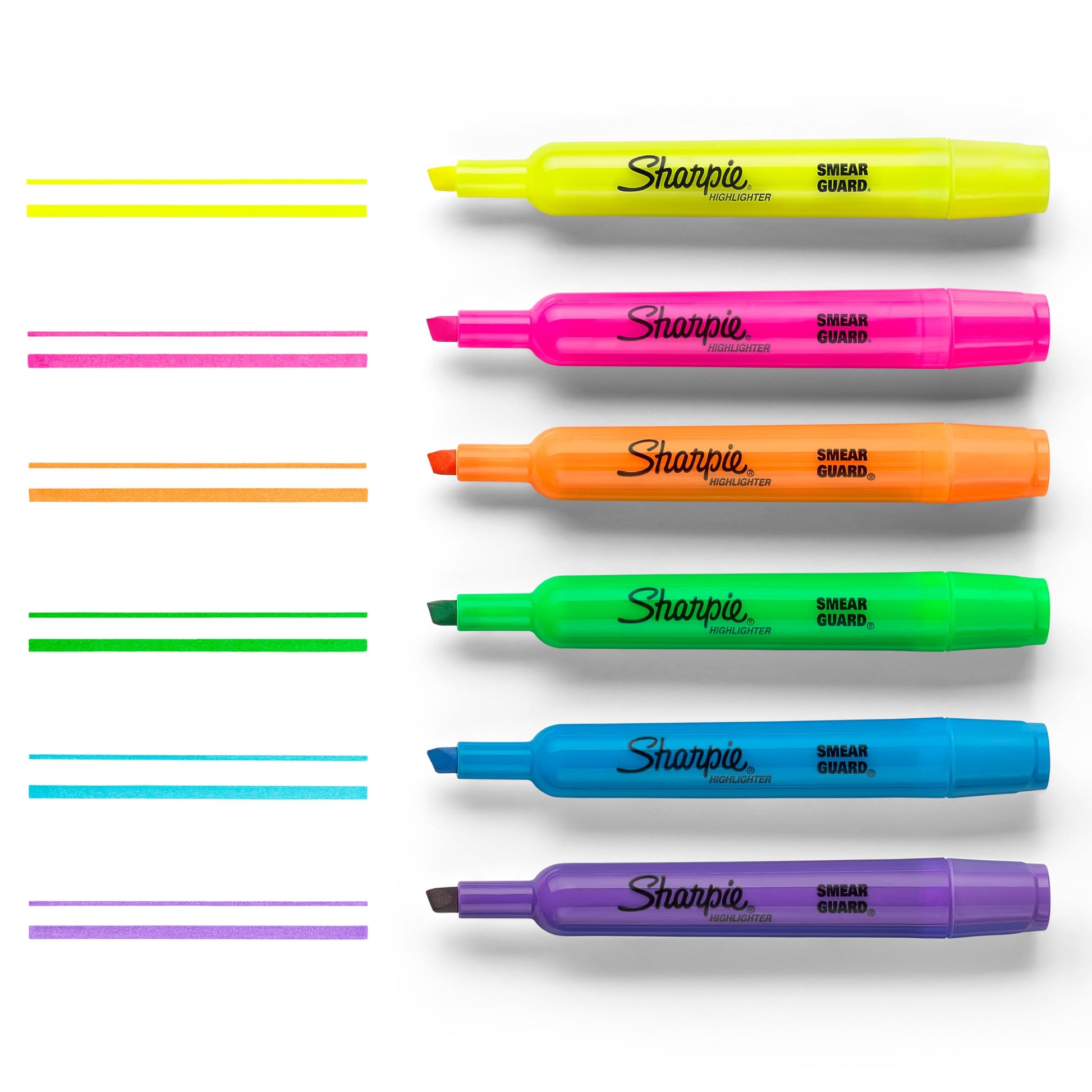 Sharpie Tank Highlighters, Chisel Tip, Yellow Highlighters, Essential Office & School Supplies