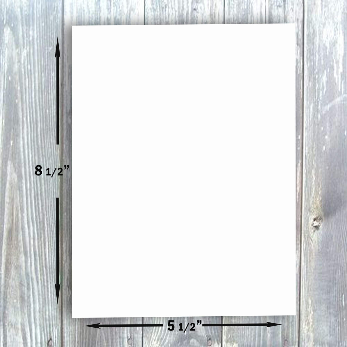 Hamilco White 65lb Cover 5.5x8.5 Index Cards for Note & Study (100PK)