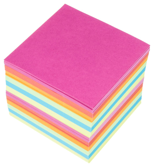 Kangaro Notes for Note Box 9 x 9 x 9 cm Assorted Colours Shrump 700 Sheets
