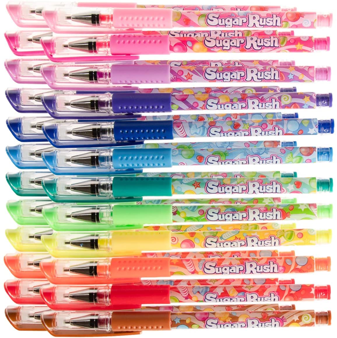 Sugar Rush Candy Scented Gel Pens, 24 Count (42062)