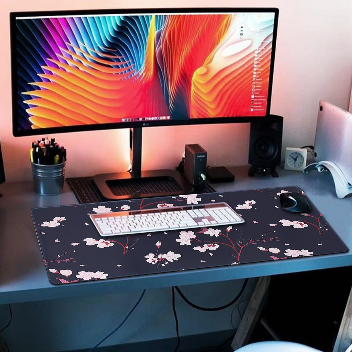 Cmhoo XXL Gaming Mouse Pad 35.4x15.7 Professional Large Mouse Pad & Computer Game Mouse Mat-90x40