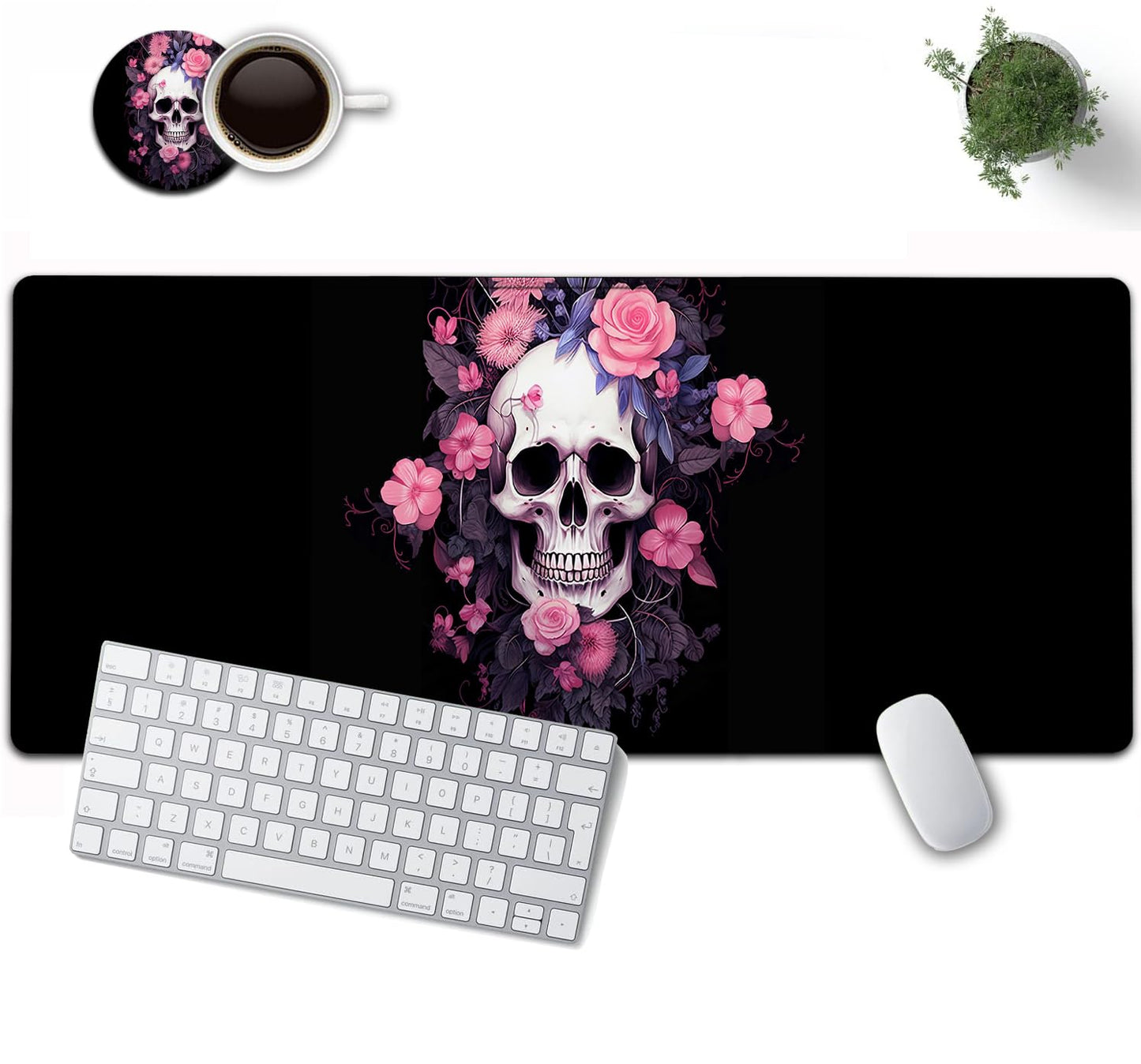 Large Mouse Pad, 31.5 x 11.8in Extended Gaming Mouse Pad with Stitched Edges, XXL Mousepad