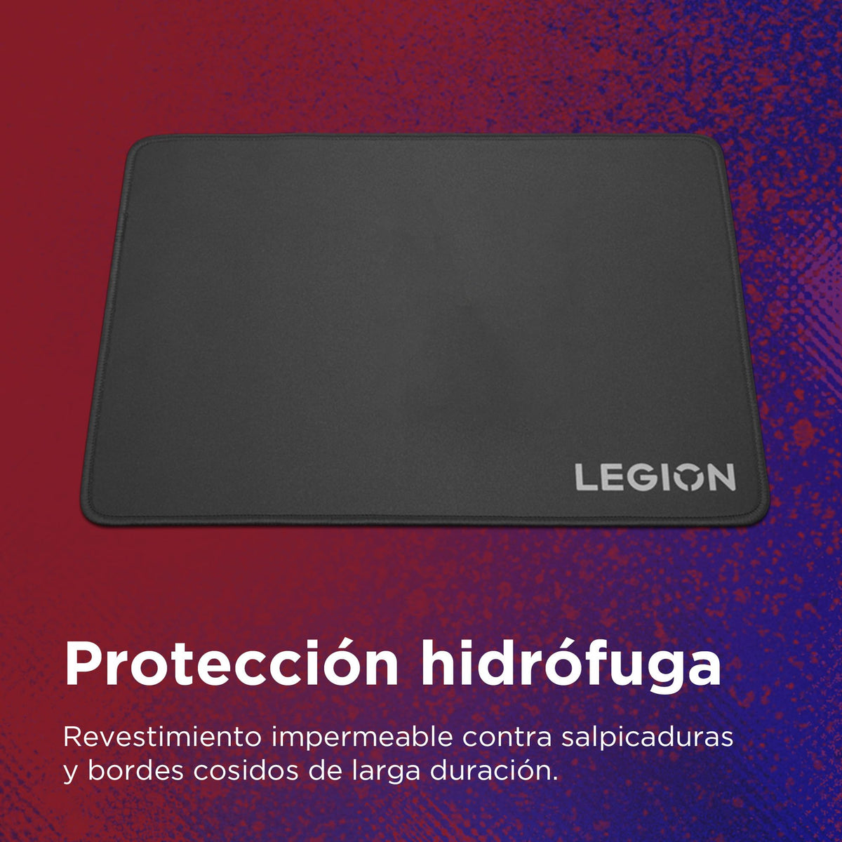 Lenovo Legion Gaming Mouse Pad (Non-Slip Rubber Base, Waterproof Microfiber Cloth, 3mm Thickness)