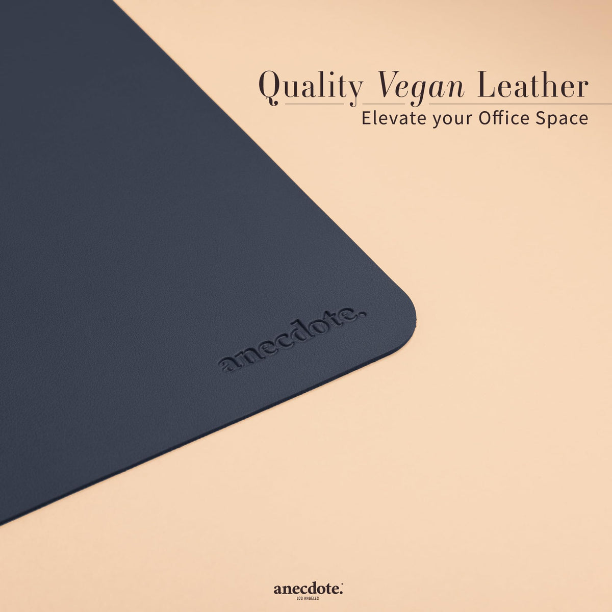 Anecdote Office Desk Pad Mat, Large Keyboard & Mouse Pad, Home Desk Blotter