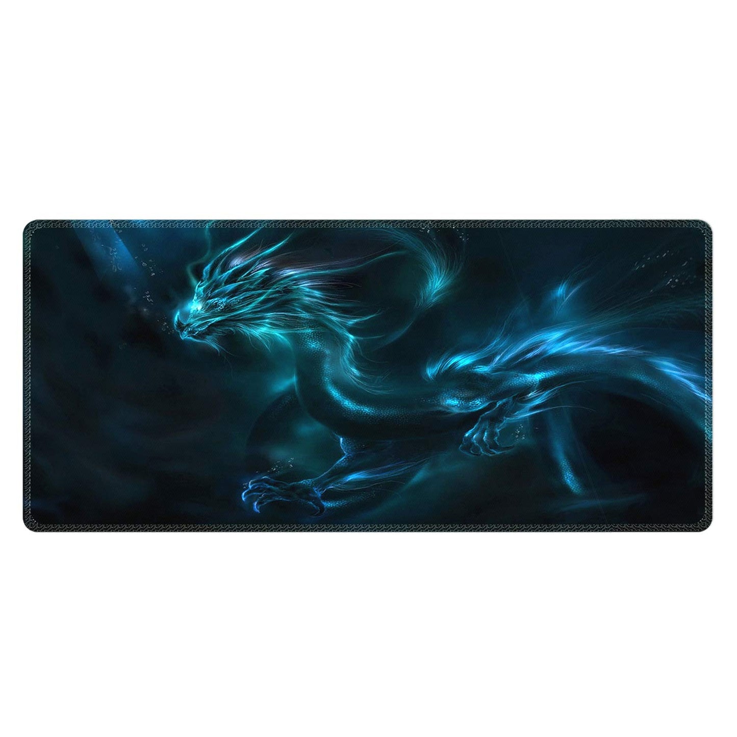 Meffort Inc Extra Large Extended Gaming Desk Mat Non-Slip Rubber Pads Stitched Edges XXL Mouse Pad