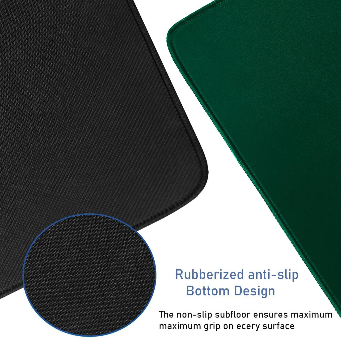 Large Gaming Mouse Pad with Stitched Edges (47.3 X 23.6 in) Waterproof