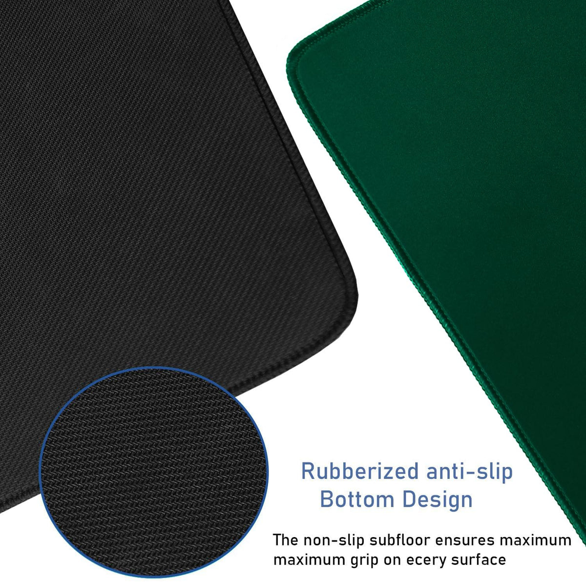 Large Gaming Mouse Pad with Stitched Edges (47.3 X 23.6 in) Waterproof