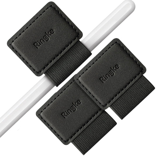 Ringke Pen Holder for Apple Pencil, Journal, Notebooks, and More - 3M Self Adhesive PU Leather
