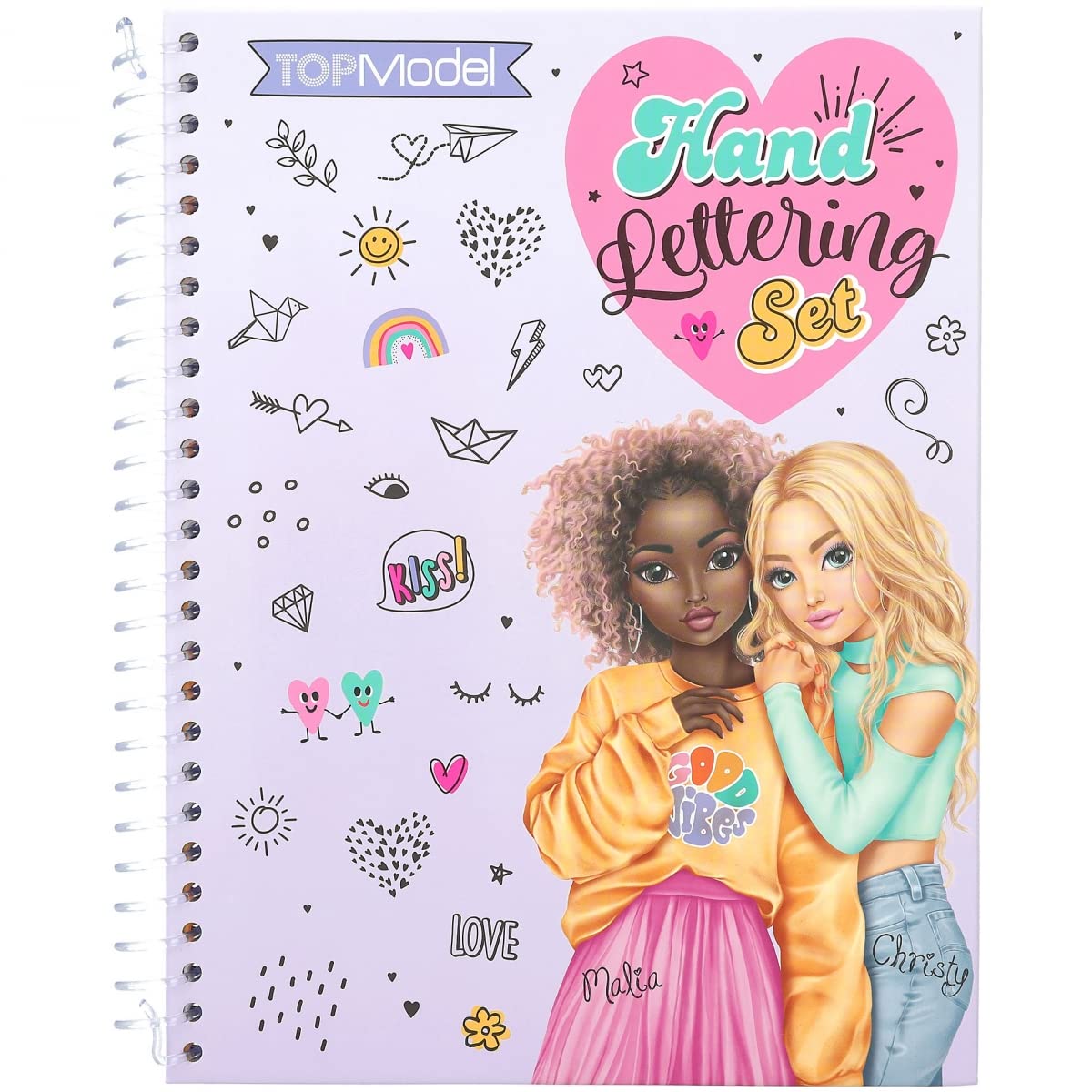 Depesche TOPModel - Colouring Book Set Handlettering (0412158)