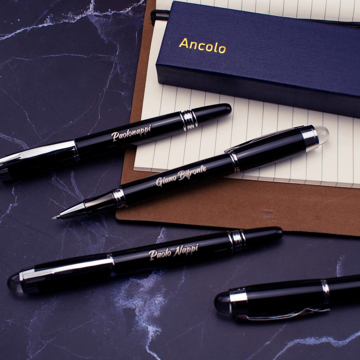 Engraved Pen - Executive Pen, Custom with Your Name or Message Gift set