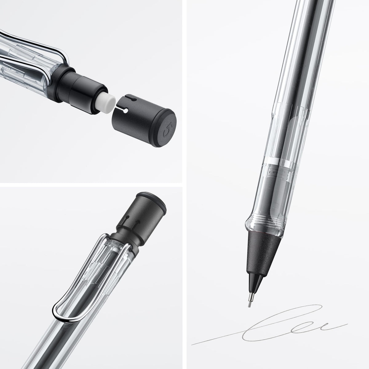 LAMY safari vista - Mechanical Pencil with ergonomic grip & body made of robust ASA plastic - ideal