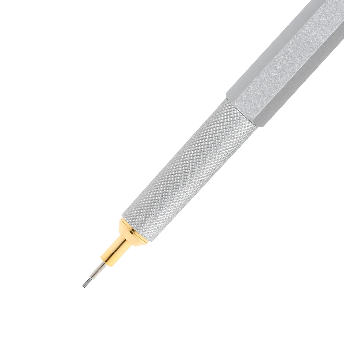 rOtring 800 Retractable Mechanical Pencil, 0.5mm, Silver Metal Barrel - For Drafting, Engineering