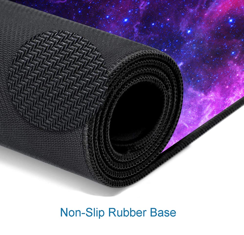 SANWUMIAN Gaming Mouse Pad, Large Mouse Pads for Desk, Non-Slip Rubber Base Mousepad, Keyboard