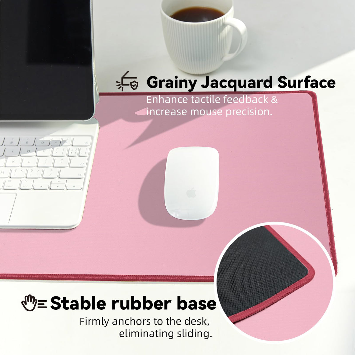 Reniteco Waterproof Large Office & Gaming Mouse Pad, 31.5" x 11.8" x 0.12"