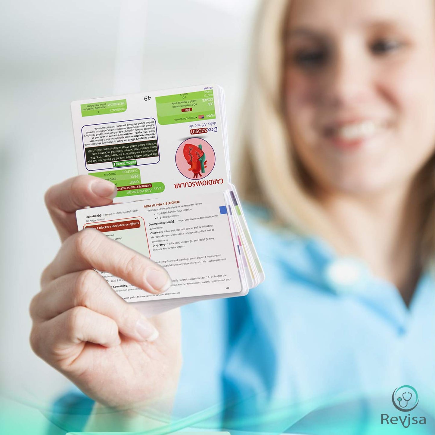 Revisa Top 300 Drugs Pharmacology Flash Cards - Complete Nursing Pharmacology Study Guide